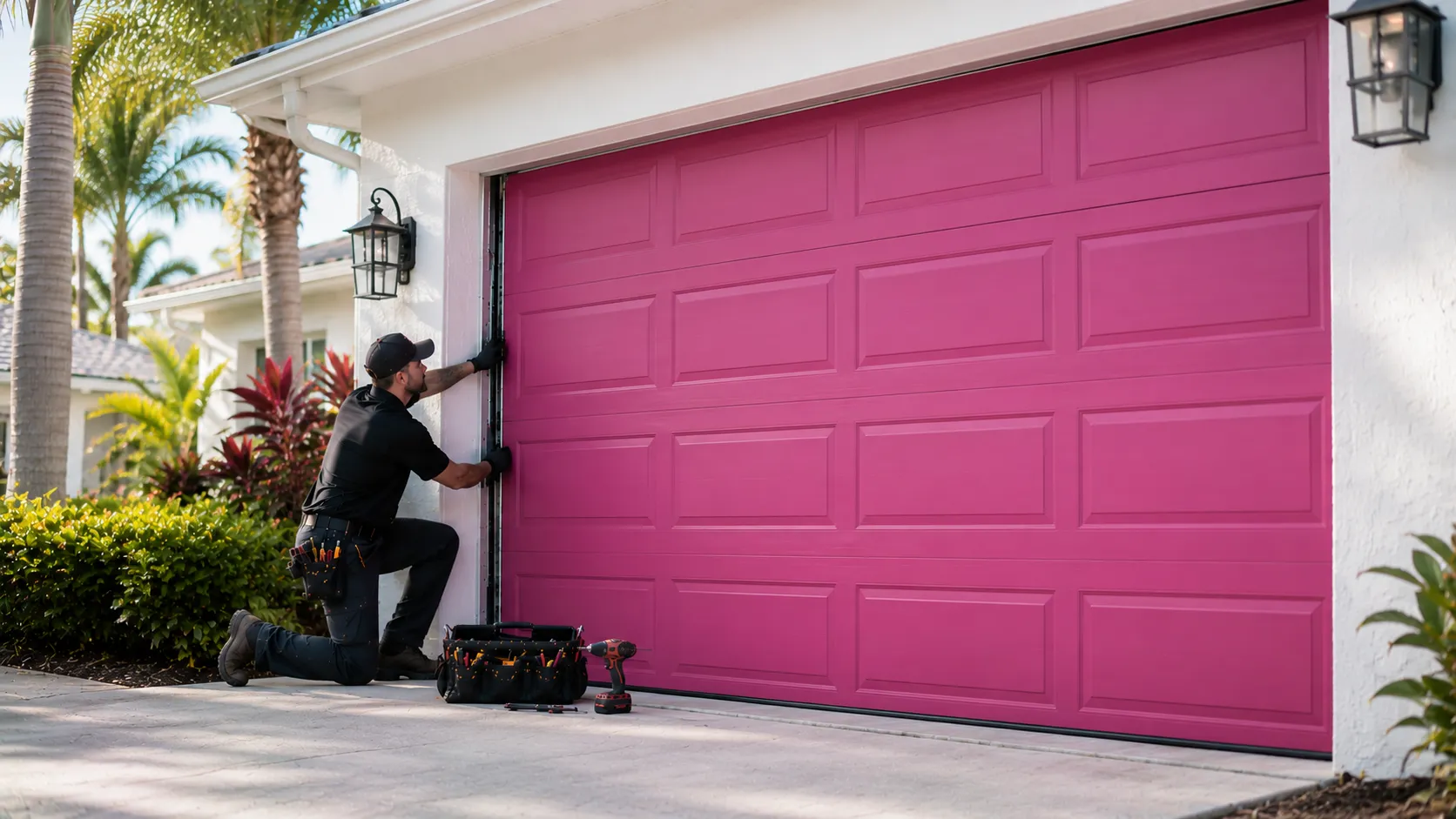 Tell us what’s wrong - Morton Grove garage door service