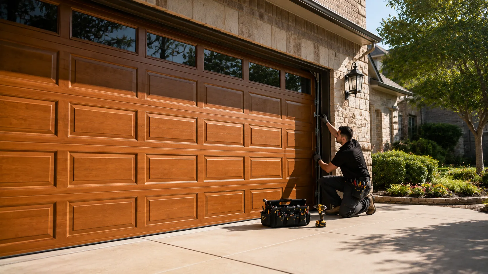 Garage door service in Morton Grove