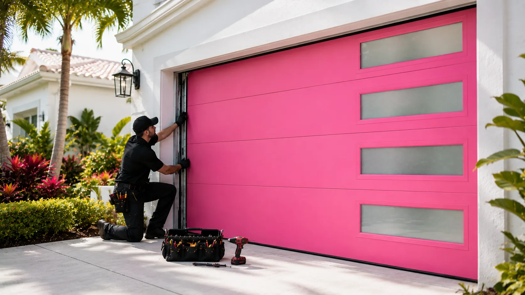 Garage Door Repair for Brookfield's 1950s Housing