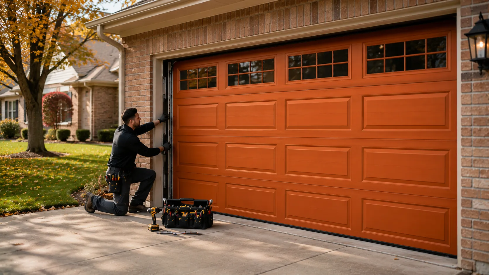 Garage Door Work Built Around Morton Grove Houses