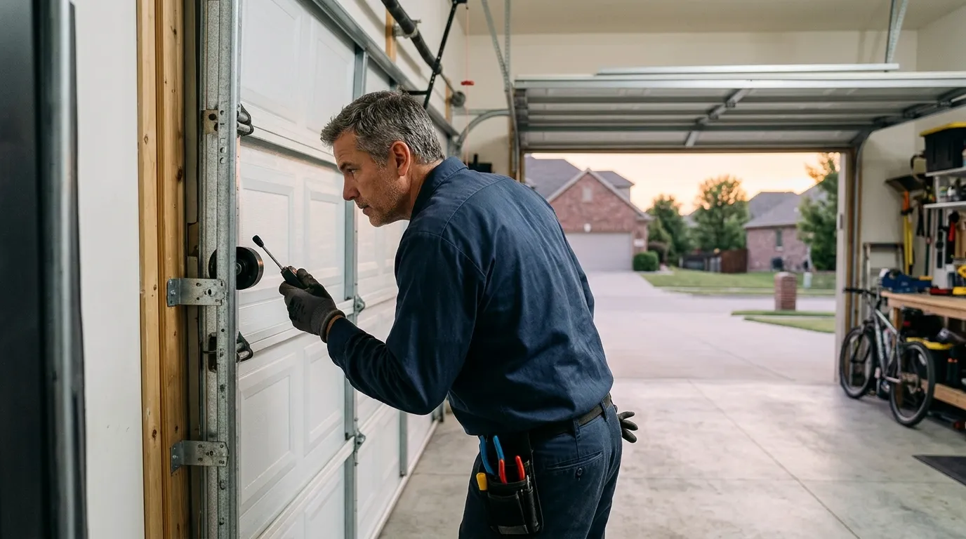 Repaired & tested - Morton Grove garage door service
