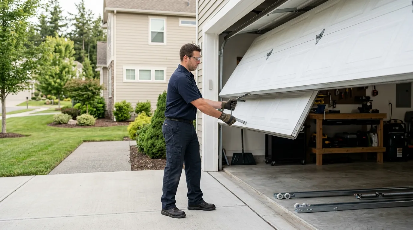 Why a Door Goes Off Track Around Morton Grove