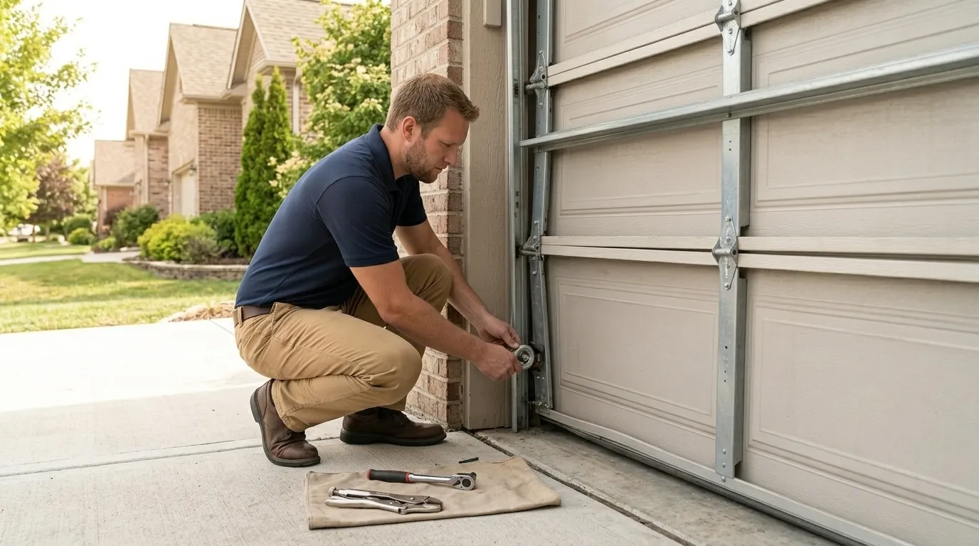 Repaired & tested - Morton Grove garage door service