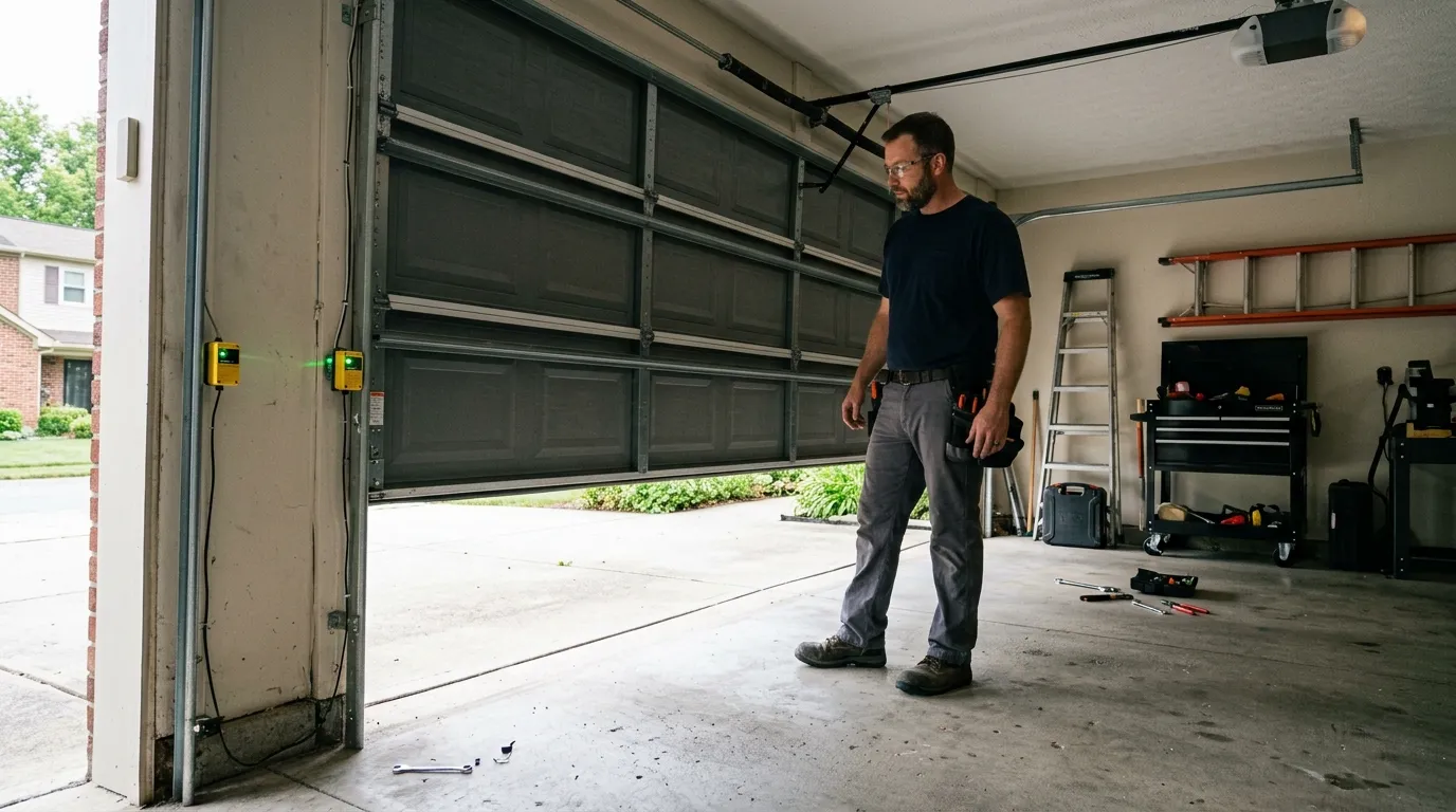 Repaired & tested - Morton Grove garage door service