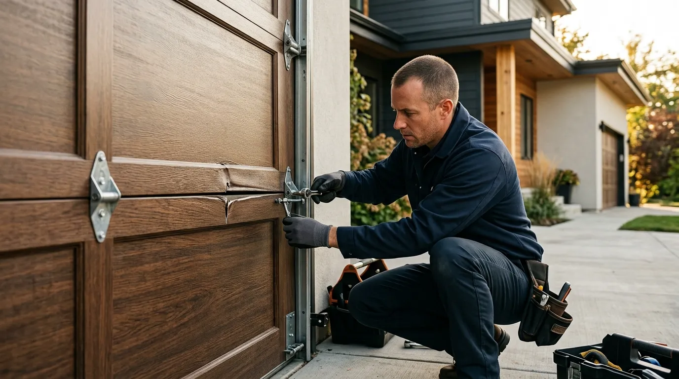 Repaired & tested - Morton Grove garage door service