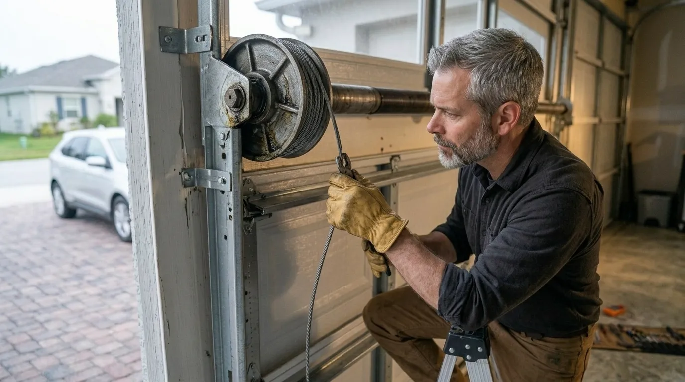 Why a Door Goes Off Track Around Morton Grove