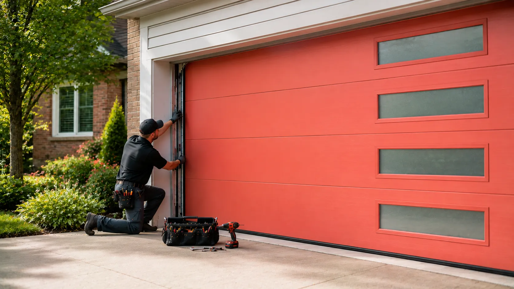 Garage Door Service for Hillside Homes